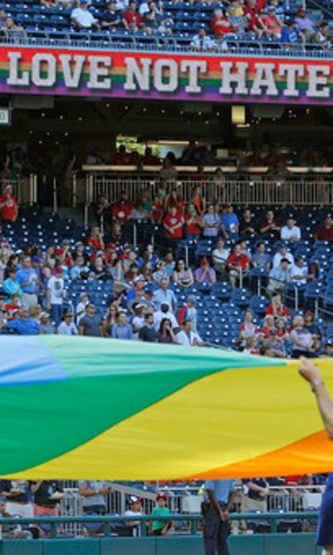 Bean speaks, A's go silent as MLB honors Orlando victims
